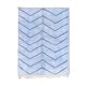 Modern Moroccan carpet blue contemporary art  240x340cm