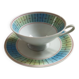 Tasse en porcelaine allemande Weisswasser
