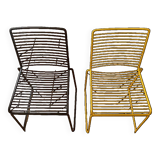 Pair of metal chairs by Hee Welling for Hay Design