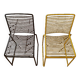 Pair of metal chairs by Hee Welling for Hay Design