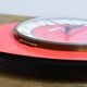 Bayard vintage red clock