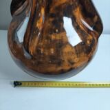 Large vintage vase in the shape of a propeller