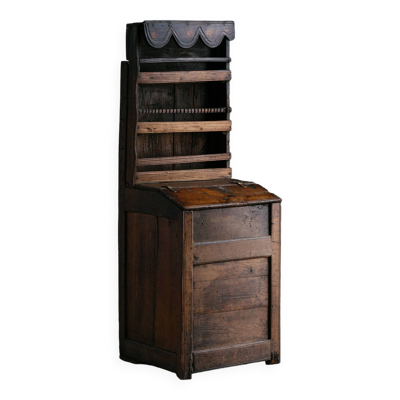 Meuble à étagères en art populaire primitif, France, XIXe siècle