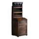 Primitive Folk Art Shelving Cupboard, France, 19th Century