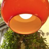Vintage opaline pendant light
