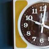 Vintage clock, wall clock "Junghans Café Ocre"