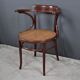 Curved beech armchair, Baumann house – early 20th century