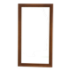 Scandinavian oak mirror, Sweden 1960, 100 x 55cm
