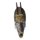 African bambara mask (mali), sold without base