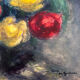 Old painting signed Renoncules
