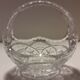 crystal basket centerpiece