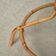 Bamboo and rattan coat holder, 1960