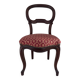 Chaise ancienne capitonnée