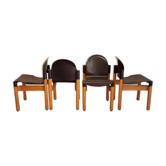 Chairs model "flex 2000" design Gerd Lange around 1973, published by Thonet