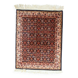 Tapis Indo-Tabriz Vintage Indien, Années 1980, Élégance Artisanale