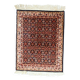 Tapis Indo-Tabriz Vintage Indien, Années 1980, Élégance Artisanale