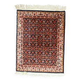 Tapis Indo-Tabriz Vintage Indien, Années 1980, Élégance Artisanale