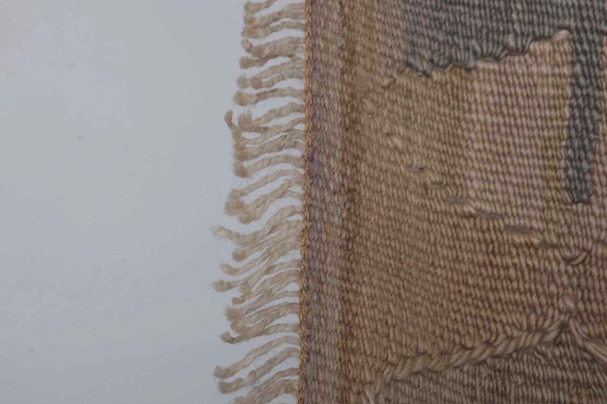 Vintage Turkish hallway rug 134x374 cm