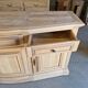 Buffet in solid cherry wood, fully sandblasted.
