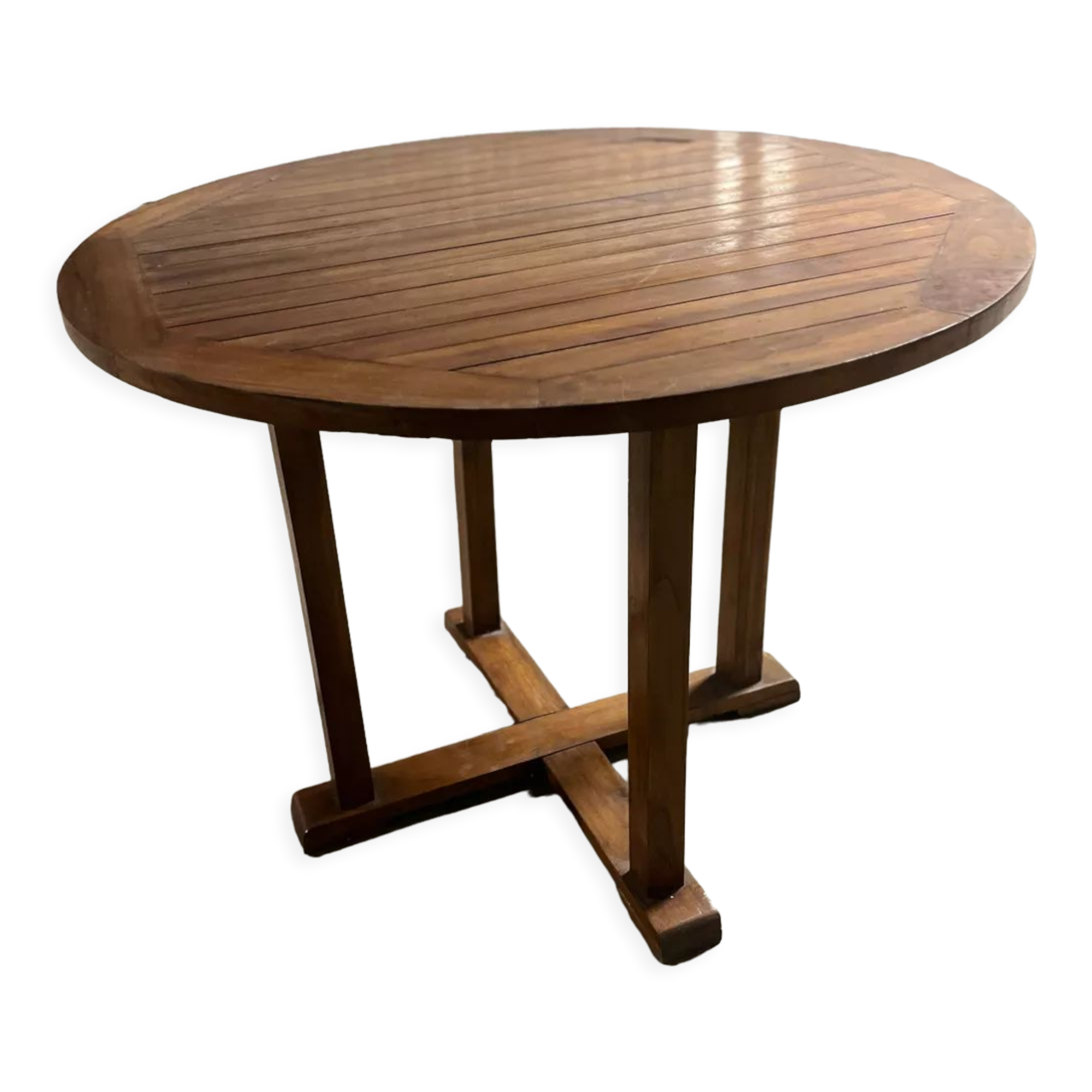 Garden teak table 100cm