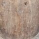 African Art Mask carved wooden palette Ivory Coast Baoule height 87 cm