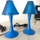 Pair of Lulu lamps by Veneta Lumi Z 2000 90s