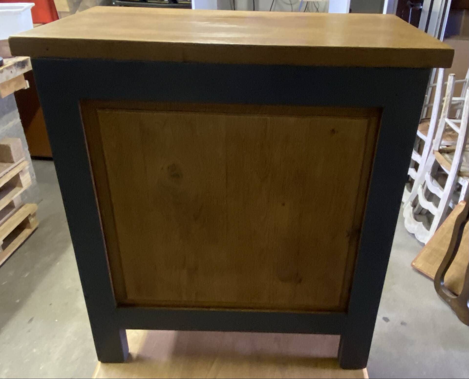 Low oak buffet refurbished – Chic Country / Modern Style