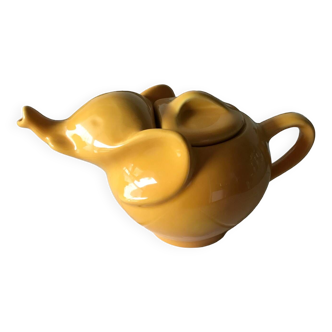 Yellow vintage Elephant teapot