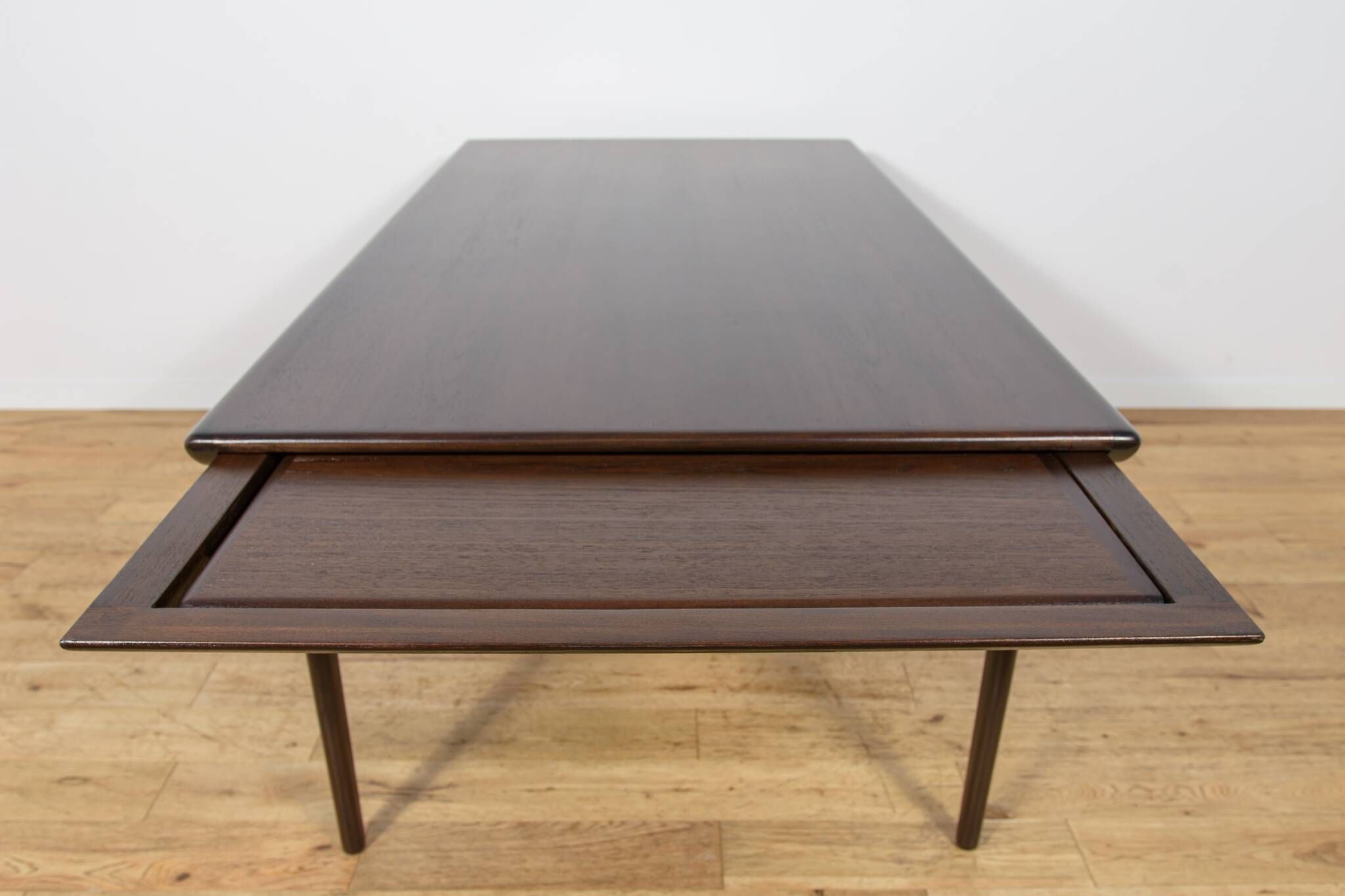 Mid-Century Teak Extending Dining Table Designed by Johannes Andersen for Uldum Møbelfabrik, Denmark, 1960s