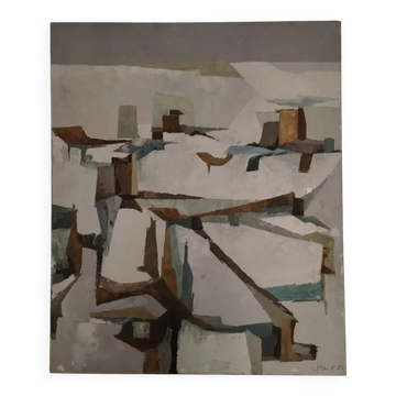 Robert PLANET (1923-1999) oil on canvas signed