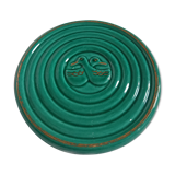 Vintage green bottle bottom