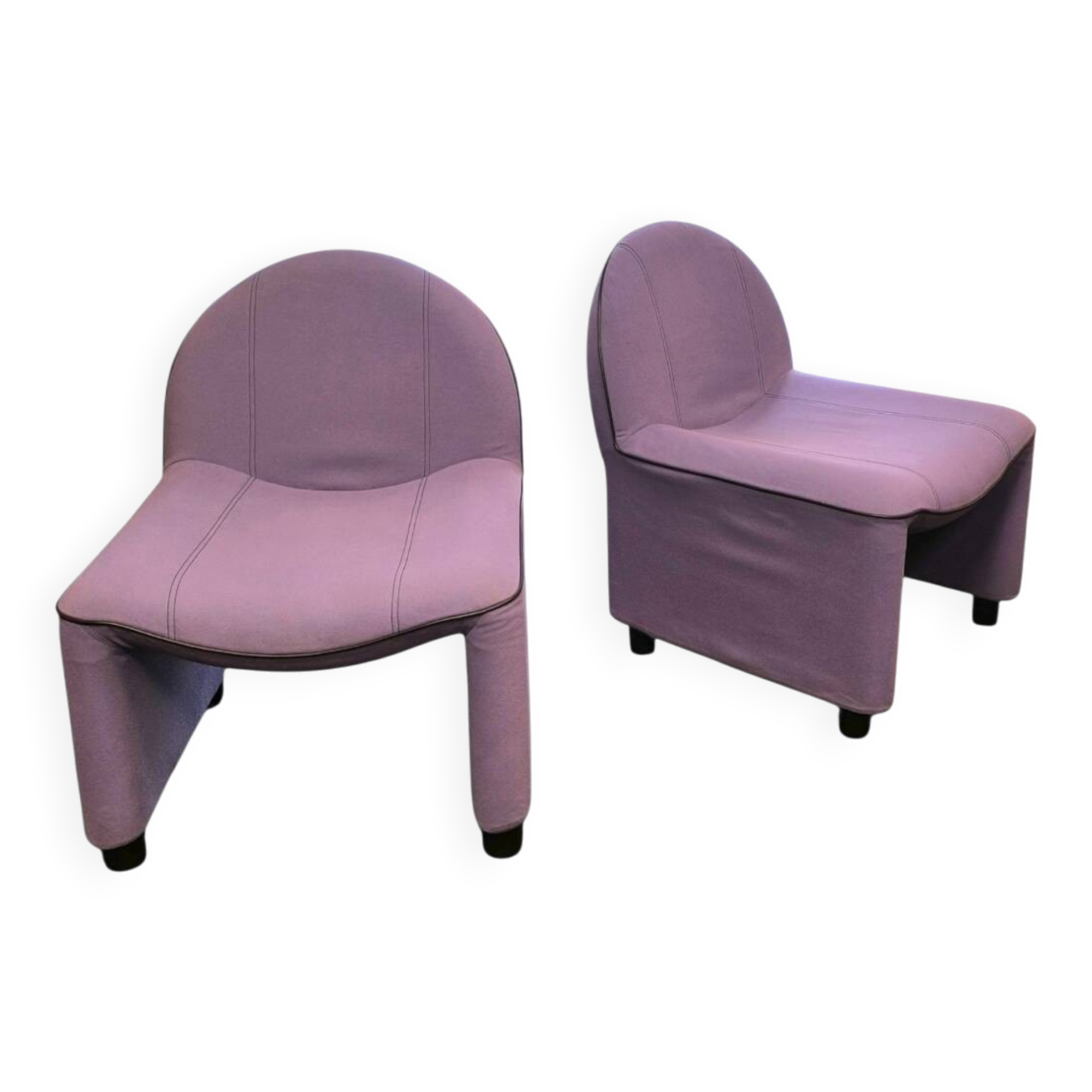 Pair of Arfa armchairs circa 1980