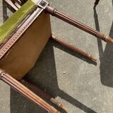 Pair of lyre chairs