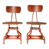 Chaises industrielles toledo, chaises design us 1940