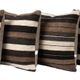 Set of 4 vintage kilim cushion covers 47x50 cm