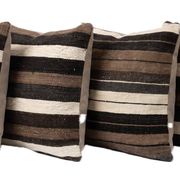 Lot de 4 housses de coussin kilim vintage 47x50 cm