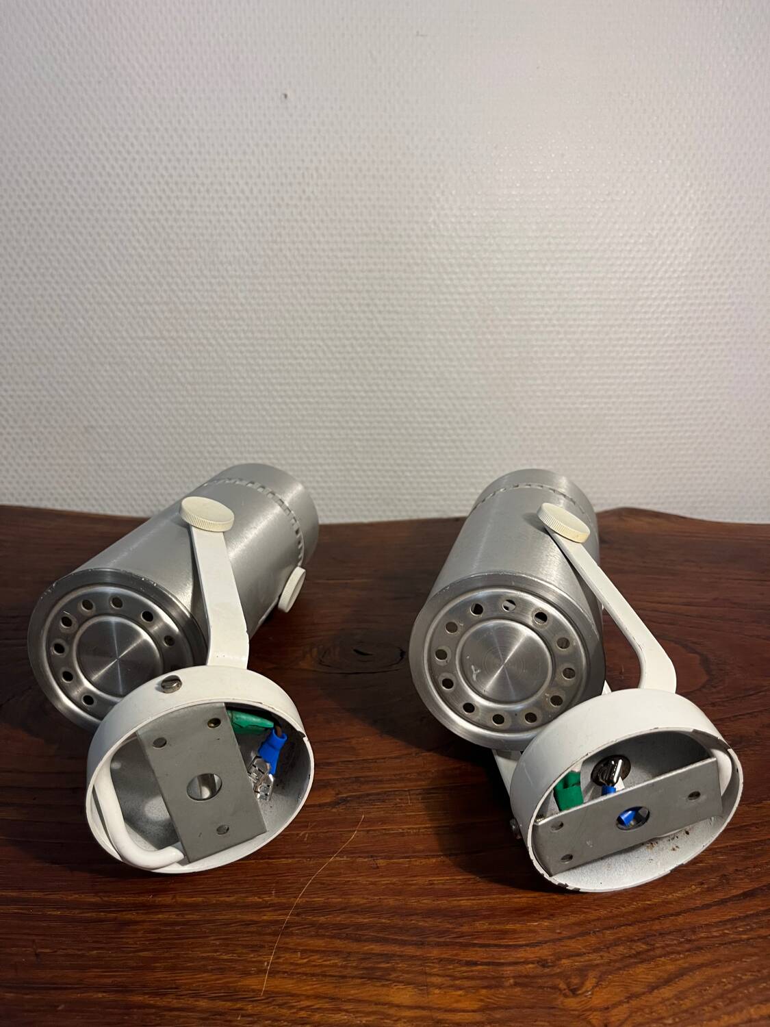Duo spot wall light metal 80s