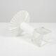 Vase Italien en verre circa 1980
