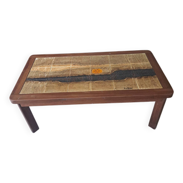 Table basse vintage ,année 1960. Jean D'Asti.
