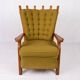 Reclining Armchair, by Guillerme and Chambron, for Your Home, 1950s