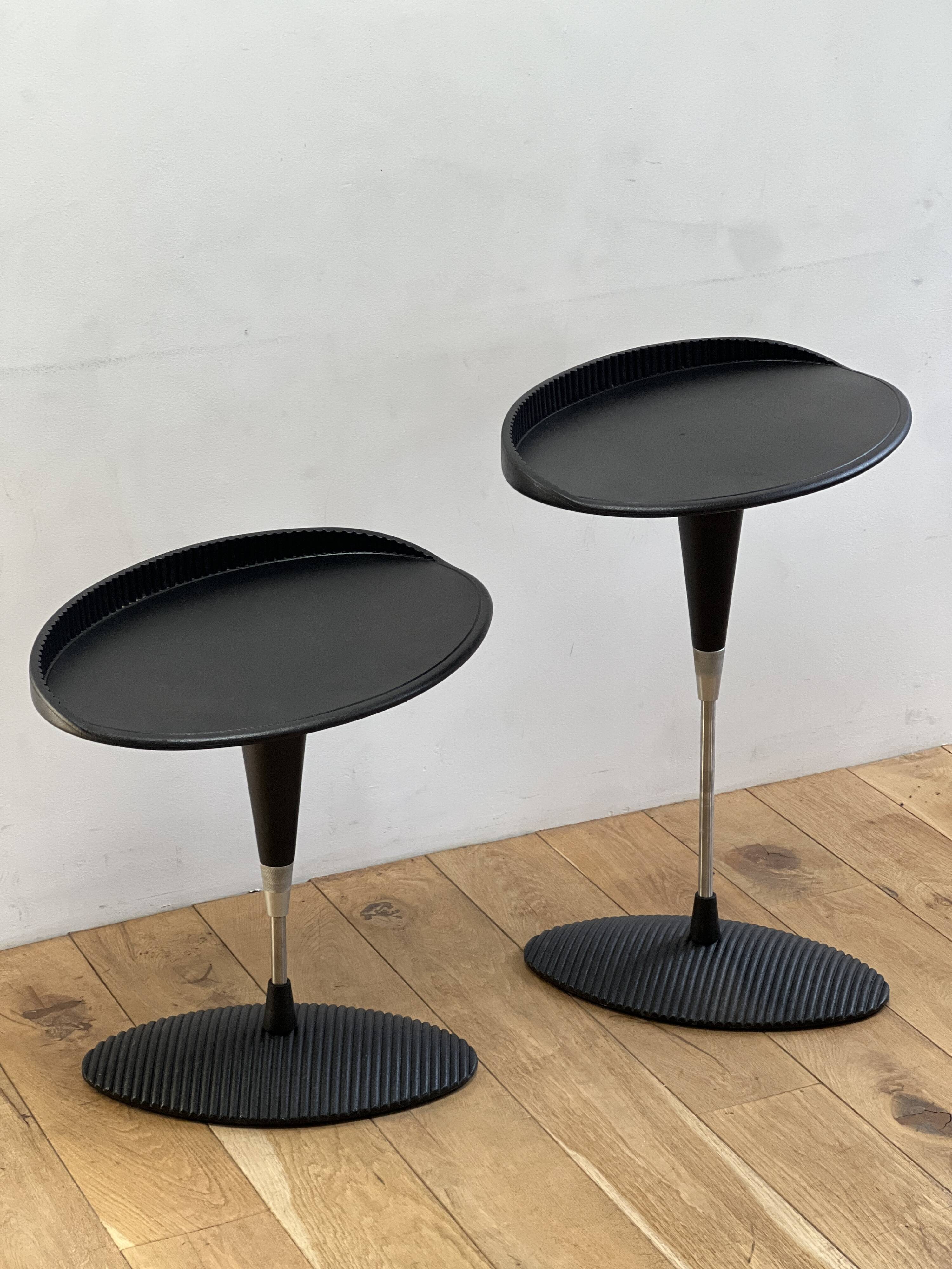 Metal and Acrylic Side Table by Starck