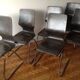 Six vintage Pagholz (or pagwood) Flötotto chairs (high back)