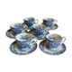 Six cups of coffee fine porcelain English JOHNSON BROS