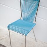 Vintage blue scoubidou chai