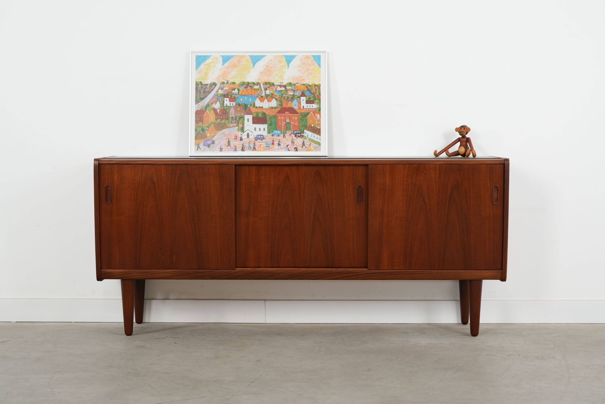 Enfilade danoise en teck, années 1970