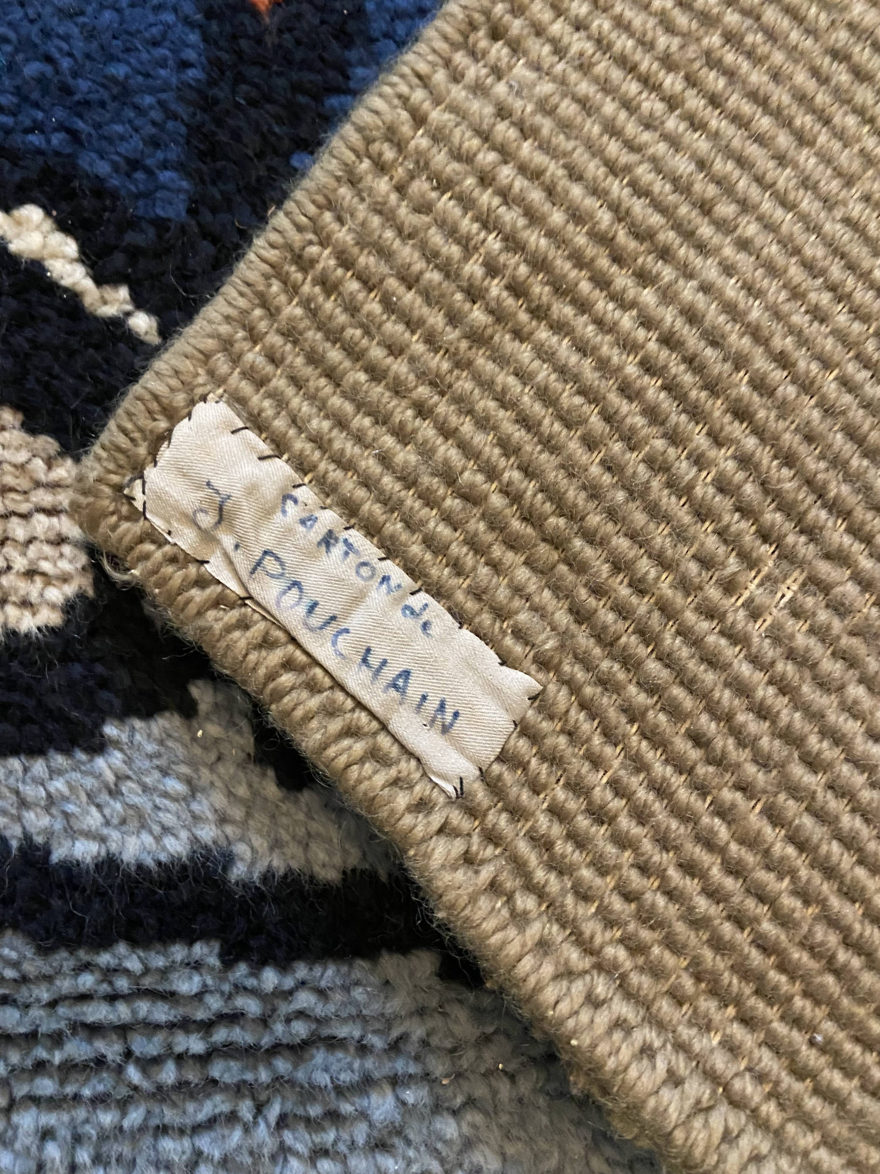 Tapestry after Jacques Pouchain 70s