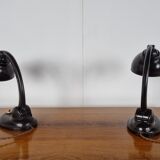 Paire de lampes de table en bakélite 11126 par Eric Kirkman Cole, années 1930