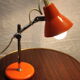 Articulated lamp vintage orange