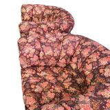 Ensemble de 2 banquettes/fauteuils/sièges fleuris vintage