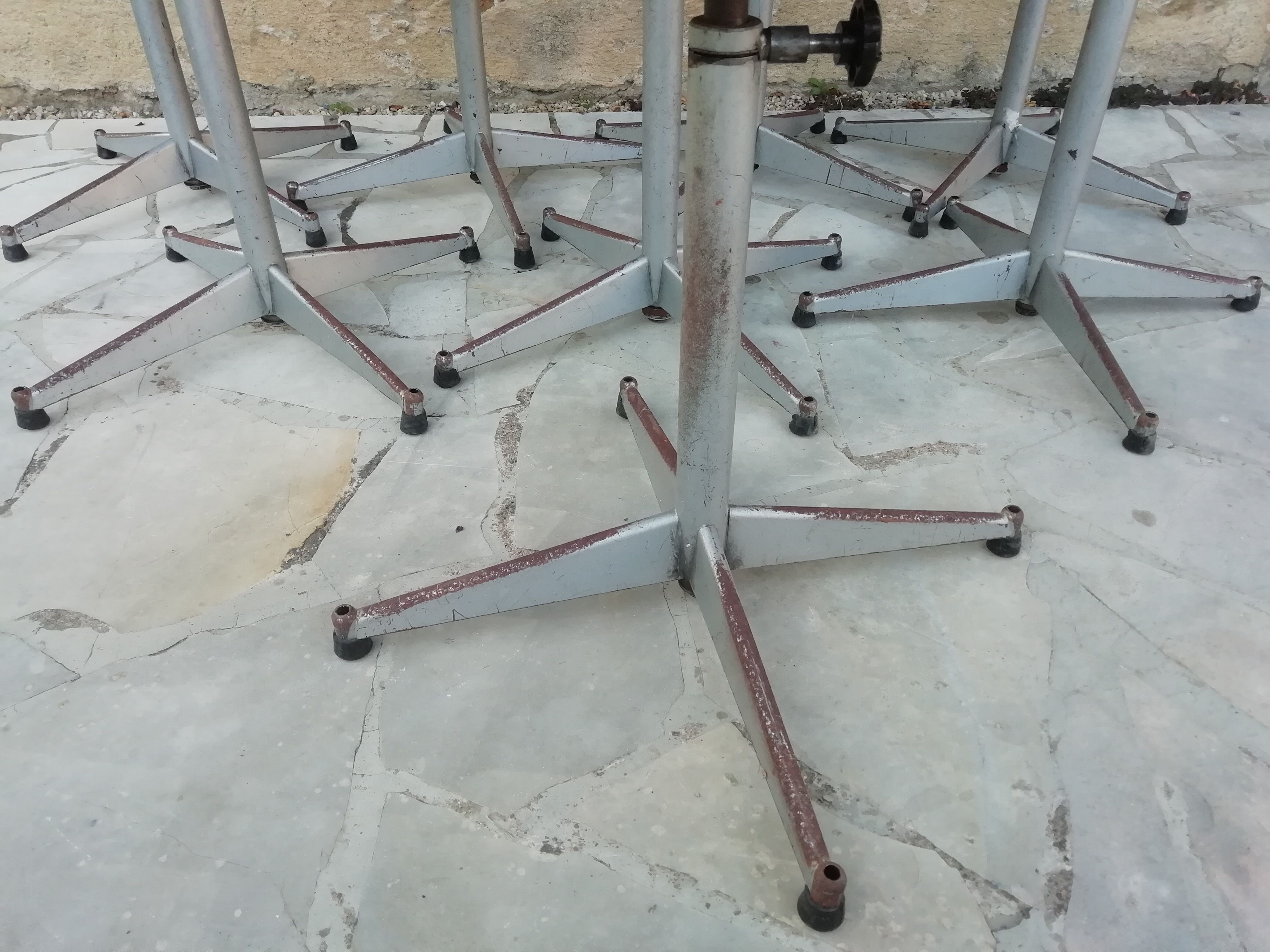 Set of 8 school chairs/workshop/office